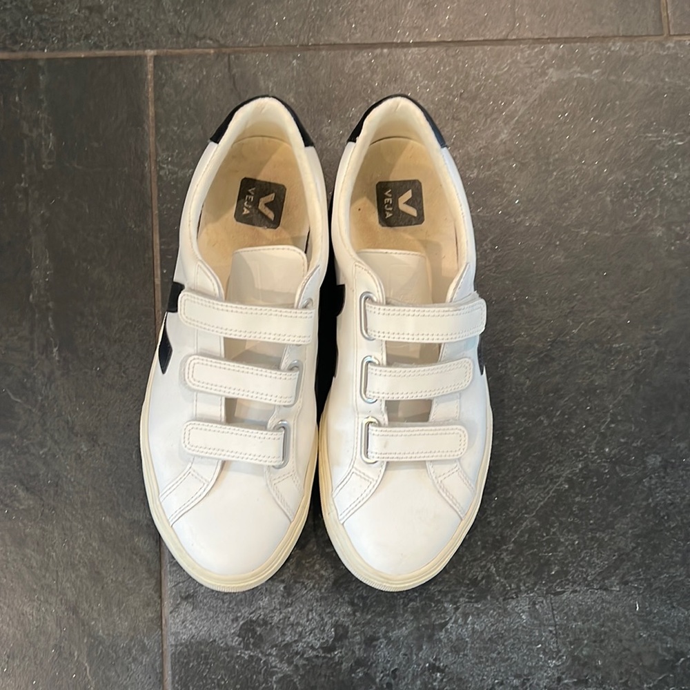 Veja Velcro sneakers.
